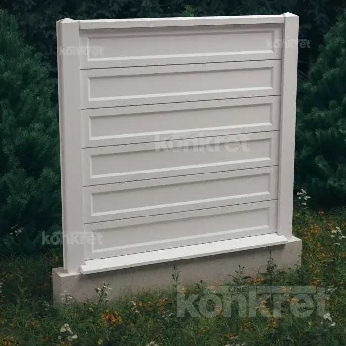Бетонска ограда Smooth-Rebated (KS900)