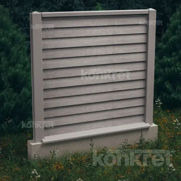 Бетонска ограда Timberlap (KT104)